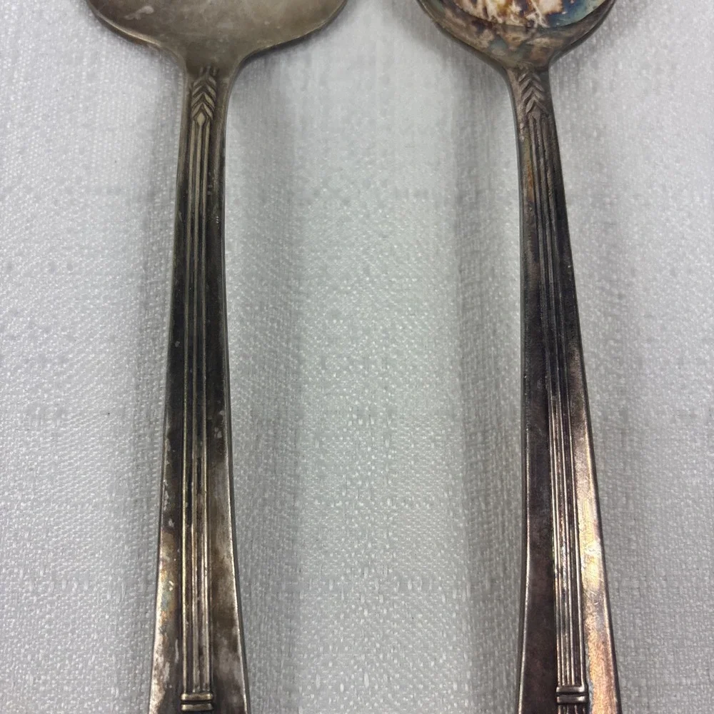 International Silver Co. Allure Silverplate‎ Pie Server And Spoon Set